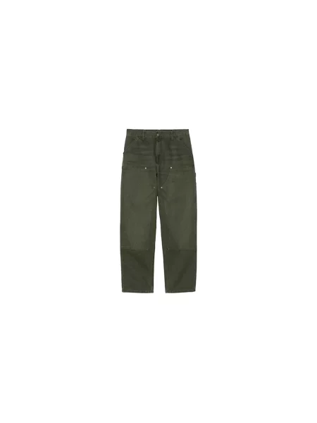 Carhartt WIP Double Knee Pant Mężczyźni Spodnie Carhartt WIP Size: zielony