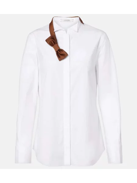 Cămașă Dorothee Schumacher din poplin alb