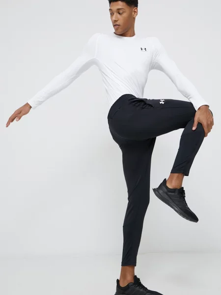 Under Armour Tričko s dlouhým rukávem bílé