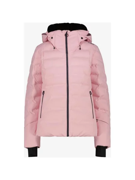 Kurtka z kapturem CMP Aprés Ski Padded róż pastelowy XXS różowa