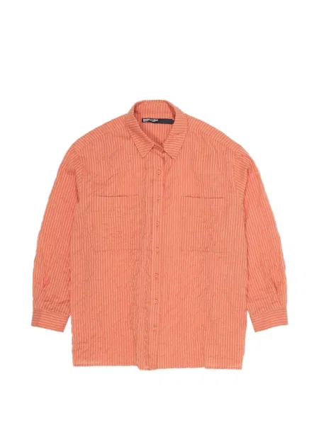 Cămașă Bimba Y Lola cu dungi portocaliu