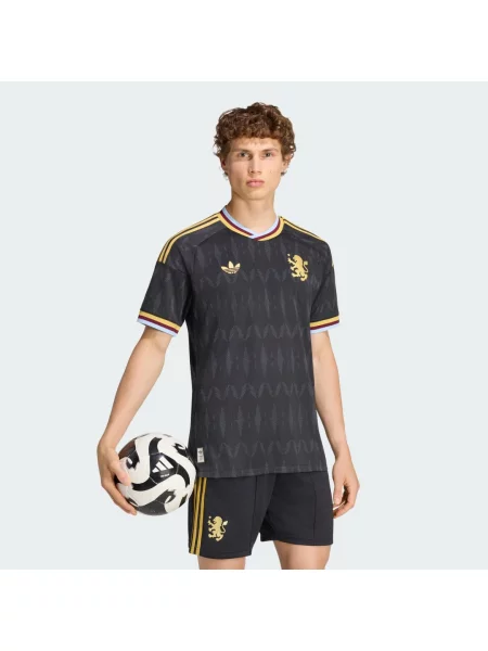 Koszulka wyjazdowa Aston Villa Authentic czarna