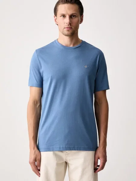 Gant tricou pentru bărbați din albastru