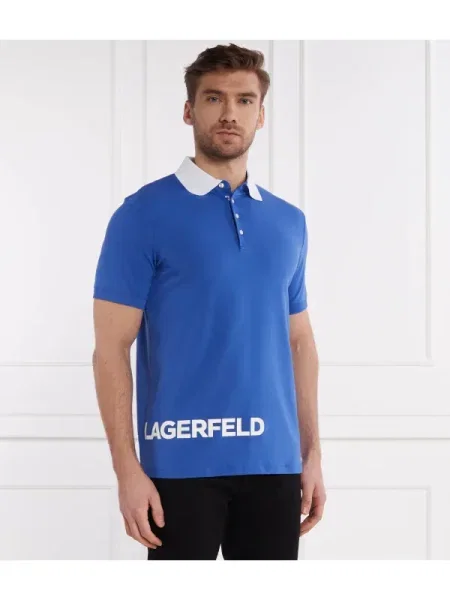 Karl Lagerfeld Polo albastru