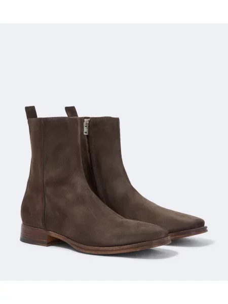 Členkové čižmy Acne Studios sivá