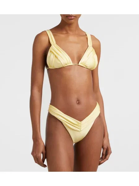 Bikini Bananhot cu talie joasă galben