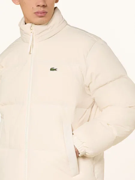 Lacoste Péřová Bunda režná