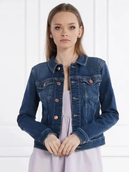 Tommy Jeans Farmer kabát Vivianne kék