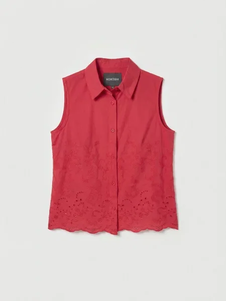 KOROSHI Bluză roșu