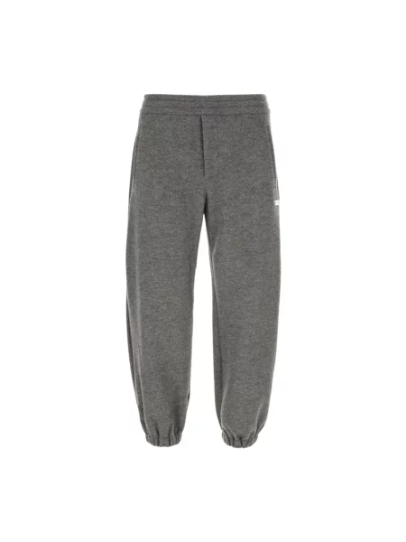 Spodnie Alexander Mcqueen szare