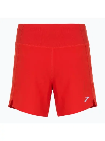 Běžecké šortky Brooks Chaser 5" jamberry červené