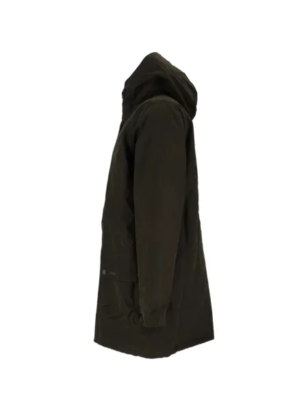 Geacă parka Barbour cu glugă verde