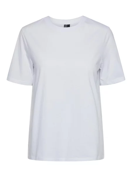 PIECES Tricou RIA' alb