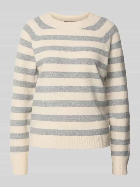 Sweter z dzianiny o kroju regular fit z raglanowymi rękawami model ‘DOFFY’ Vero Moda