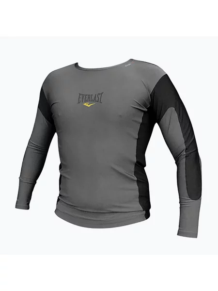 Tricou de compresie pentru bărbați EVERLAST Rashguard Longsleeve gri