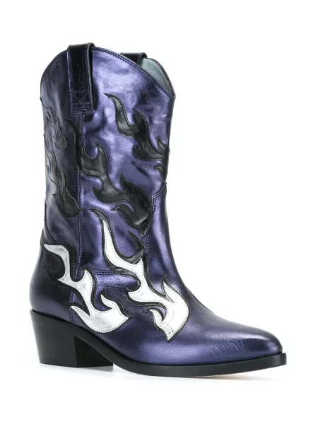 Botine Chiara Ferragni albastru