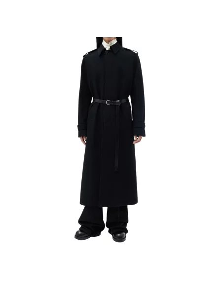 Płaszcz Ann Demeulemeester wełniany czarny