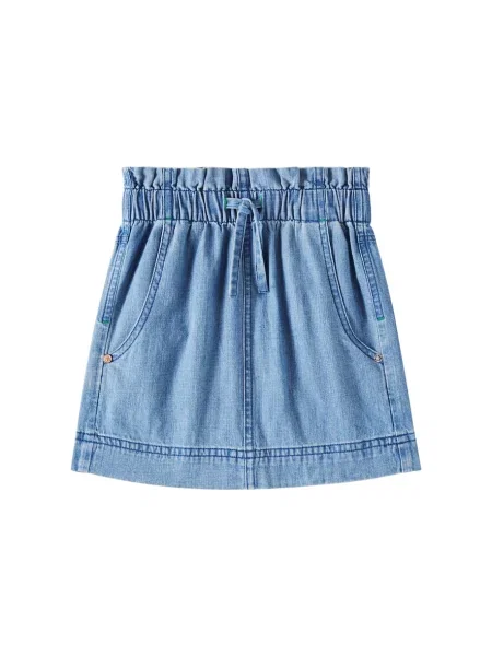 Φούστα τζιν Scotch & Soda μπλε