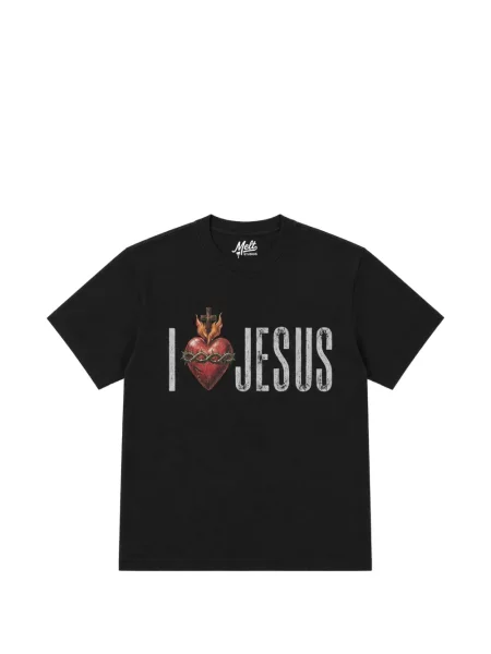 Tricou Melt cu imagine negru