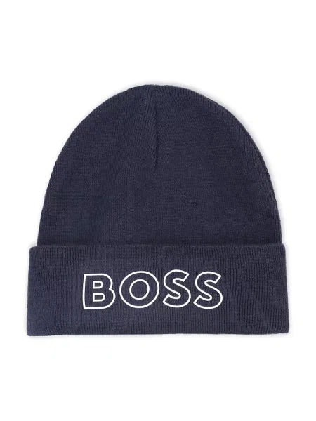 BOSS Дитяча шапка з домішкою вовни