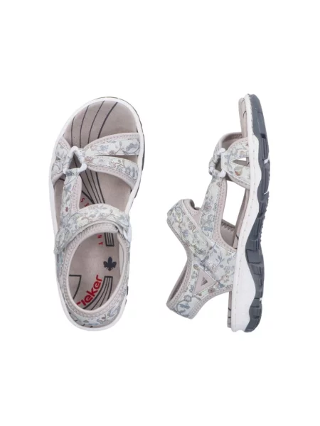 Pantofi Rieker gri