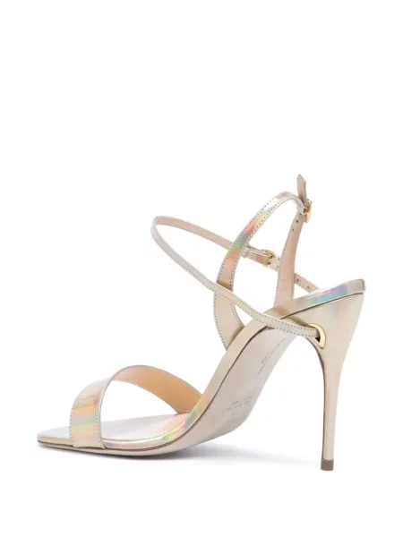 Sandale Jennifer Chamandi din piele auriu