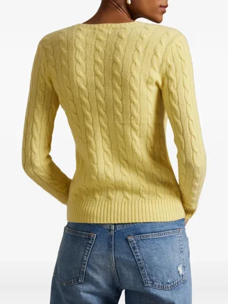 Căciulă Polo Ralph Lauren cu broderie tricotate de costum albastru