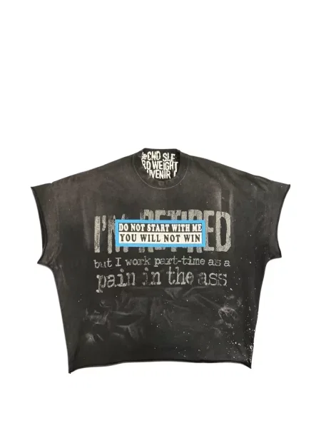 Tricou Secnd Slf cu imagine negru