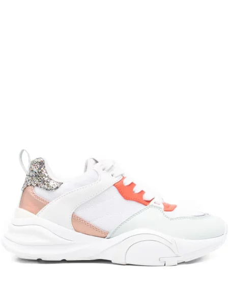Sneakerși Guess chunky alb