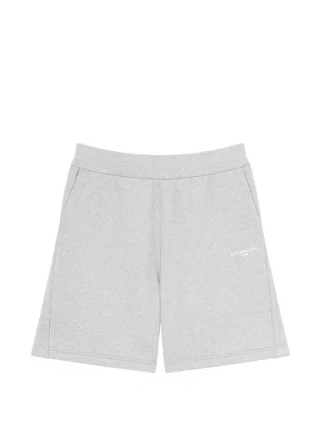 Bermude Givenchy din fleece gri