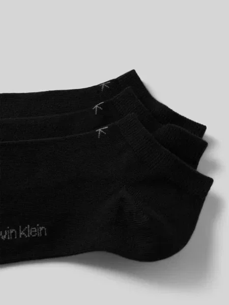 Calvin Klein skarpetki do trampek w Kobiety jednolity czarny
