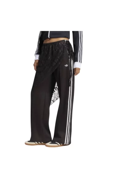 Spodnie dresowe Adidas brązowe