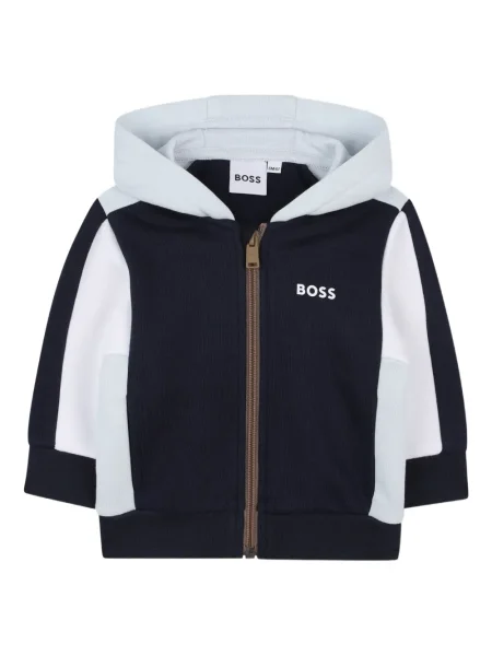 Bluza z kapturem dziecięca Bosswear niebieska