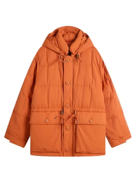 Kurtka puchowa Frizmworks pomarańczowa