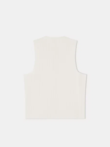 Класичний жилет Emporio Armani молочний