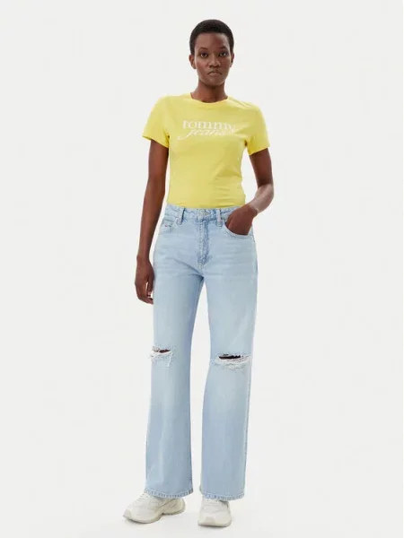 Tommy Jeans Jeansy Mia modrá