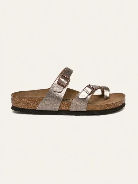 BIRKENSTOCK Flip-flops Mayari auriu / taupe gri