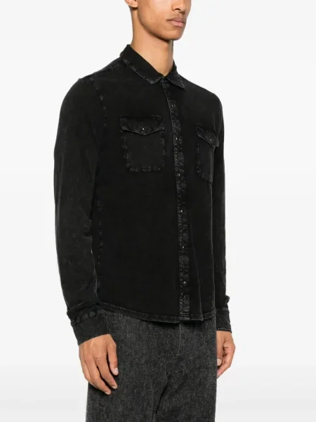 Cămașă John Varvatos negru