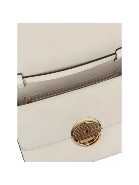 Torebka Furla skórzana biała