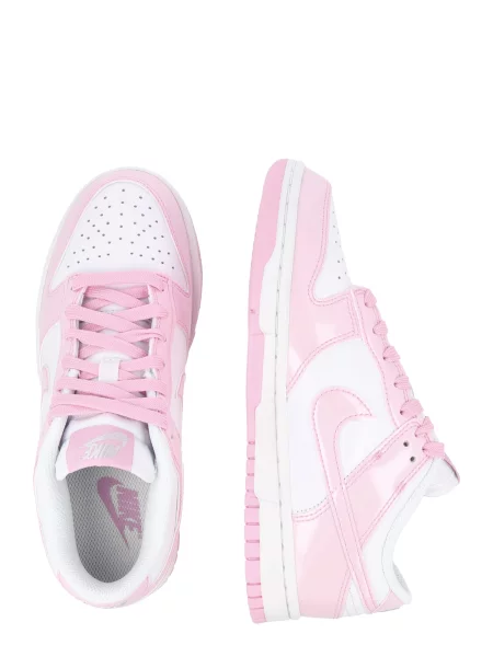 Nike Sportswear Nízke tenisky DUNK ružová biela