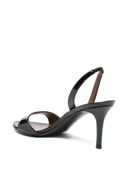 Sandale Giuseppe Zanotti din piele de lac slingback negru