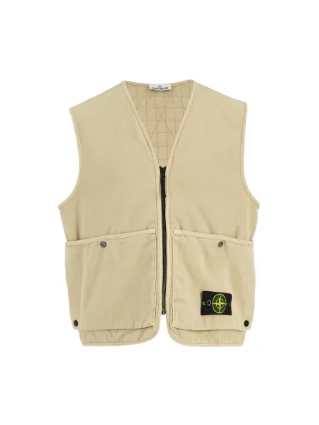 Kamizelka Stone Island z kamieniami beżowa
