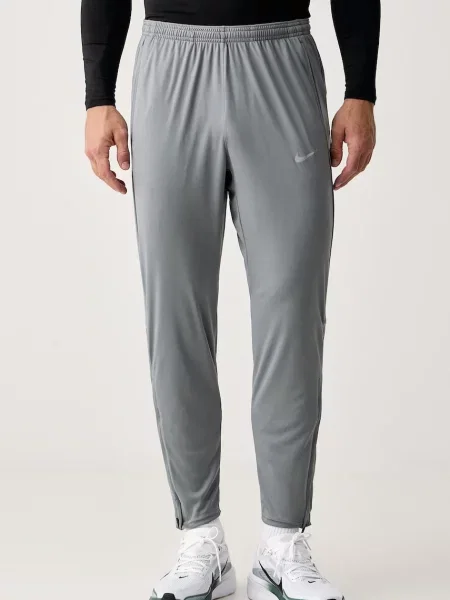 Nike bežecké nohavice pánske Miler Dri-FIT sivá
