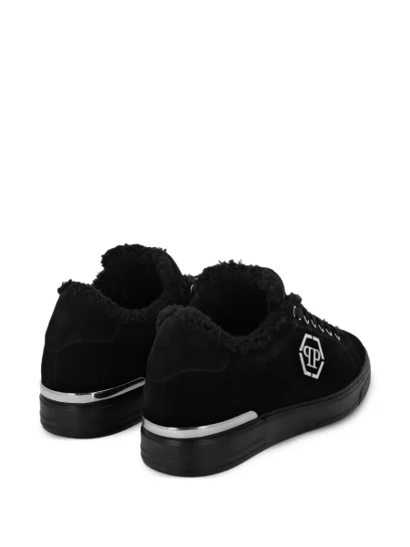 Sneakers Philipp Plein με κορδόνια με δαντέλα μαύρο