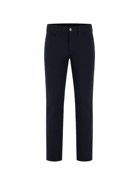 Pantaloni Emporio Armani cu 5 buzunare albastru