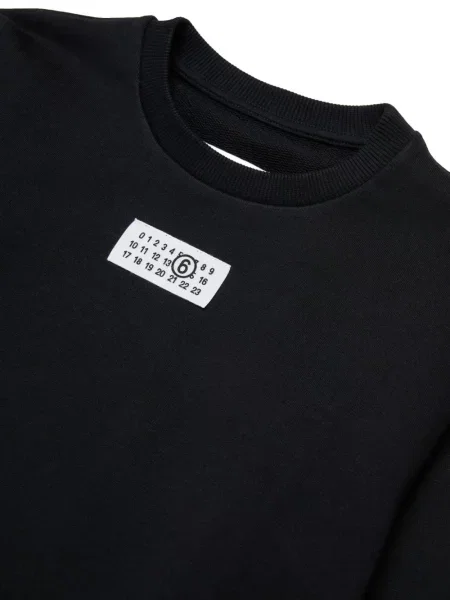 Bluza dziecięca Mm6 Maison Margiela czarna