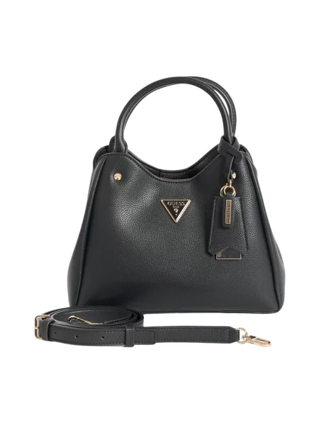 Guess torebka MERIDIAN czarna