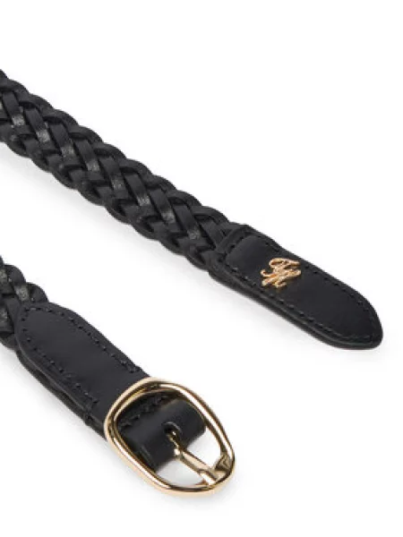 Opasok Tommy Hilfiger Th Sculpt Woven čierna
