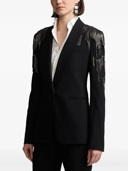 Блейзър Ralph Lauren Collection с ресни черно