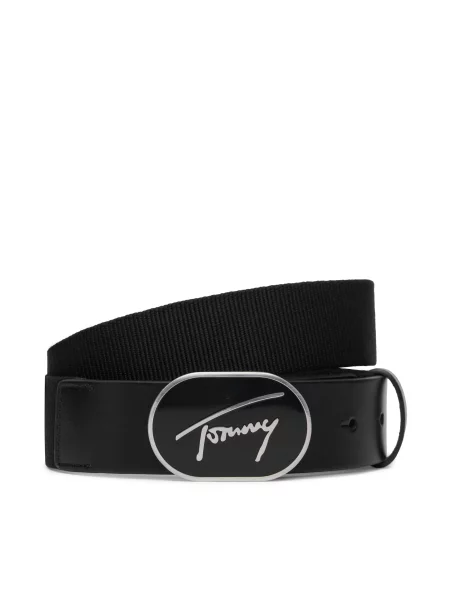 Pásek Tommy Jeans černý